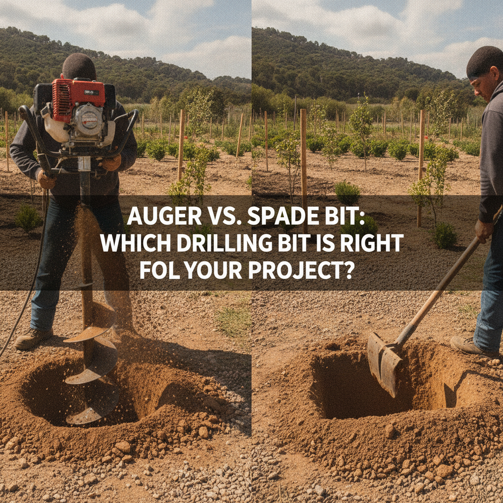 Auger vs Spade Bit: Which Drilling Bit Is Right for Your Project?