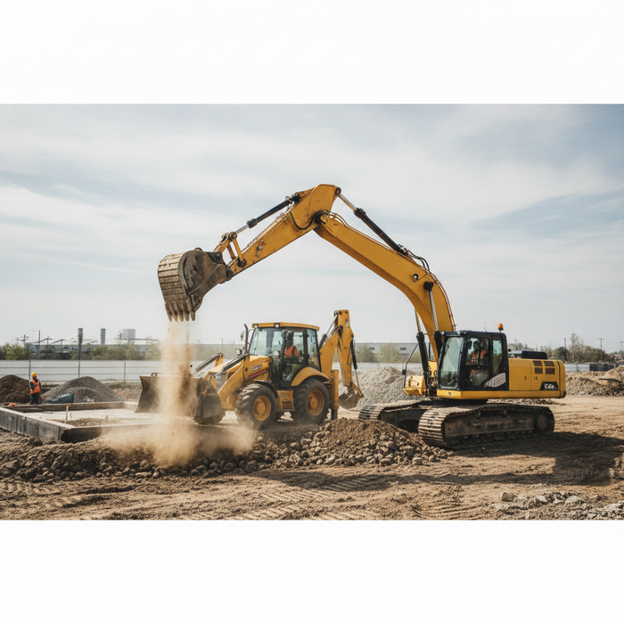 Backhoe vs Excavator — Key Differences and How to Choose the Right Machine