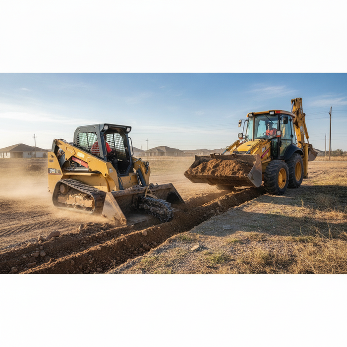 Backhoe vs Skid Steer: Which Machine Wins for Your Job?
