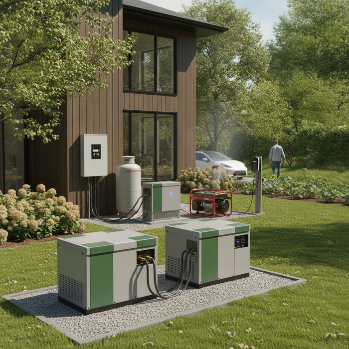 Battery Power Backup for Home