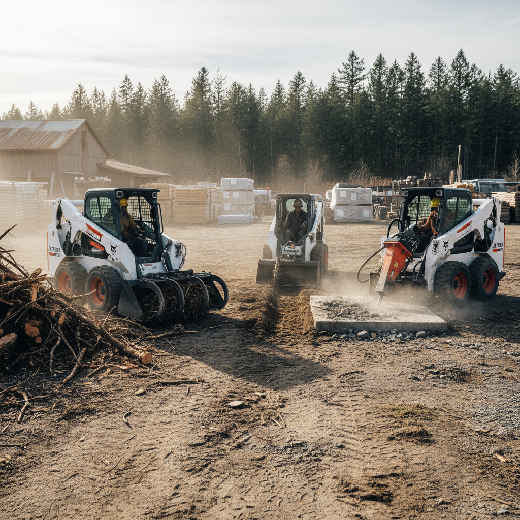Bobcat MT100 Attachments