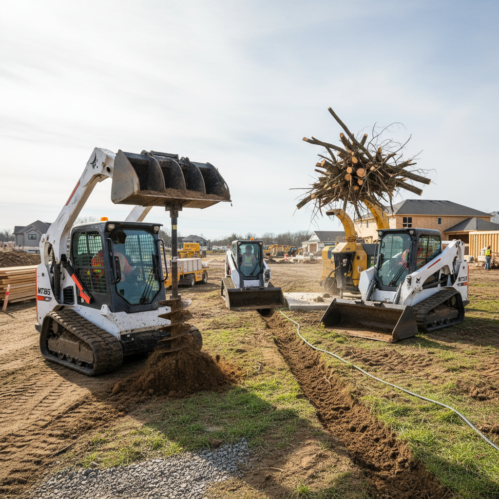 Bobcat MT85 Attachments