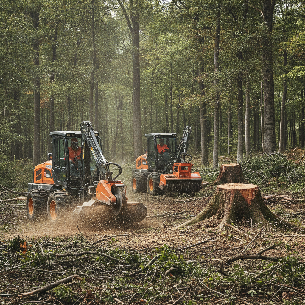 Can a Forestry Mulcher Grind Stumps? What You Need to Know Before You Choose