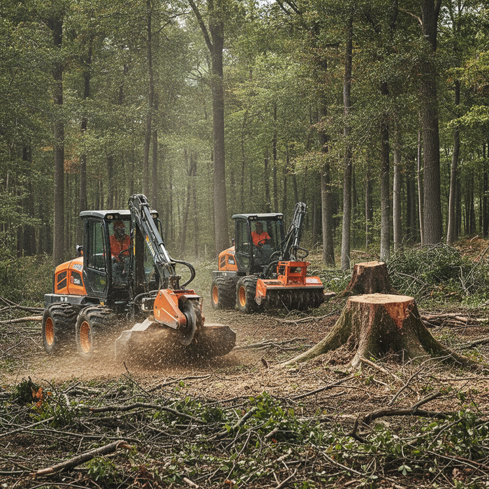 Can a Forestry Mulcher Grind Stumps? What You Need to Know Before You Choose