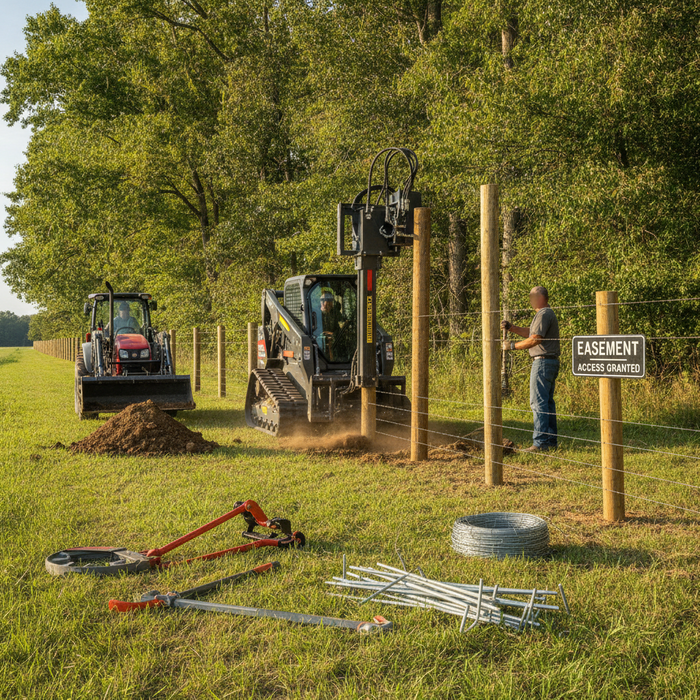 Can You Build a Fence on an Easement? What Property Owners Need to Know