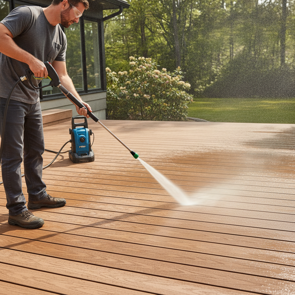 Can You Pressure Wash a Trex Deck? Safe PSI, Technique, and Equipment Guide