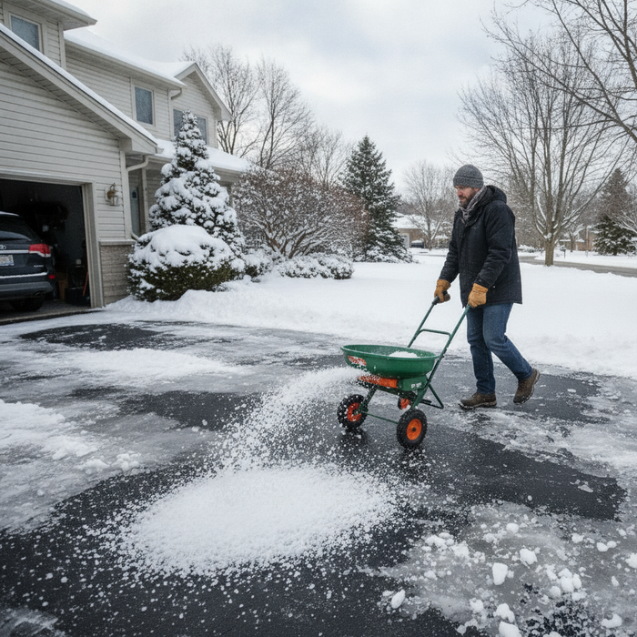 Can You Use a Grass Seed Spreader for Salt? What You Need to Know Before Winter