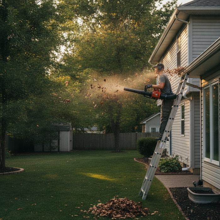 Cleaning Gutters With a Leaf Blower — The Complete Buyer Guide