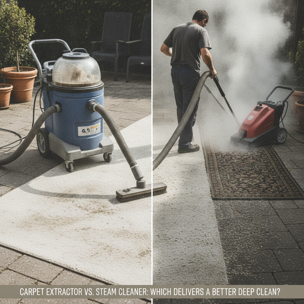 Carpet Extractor vs Steam Cleaner: Which Delivers a Better Deep Clean?