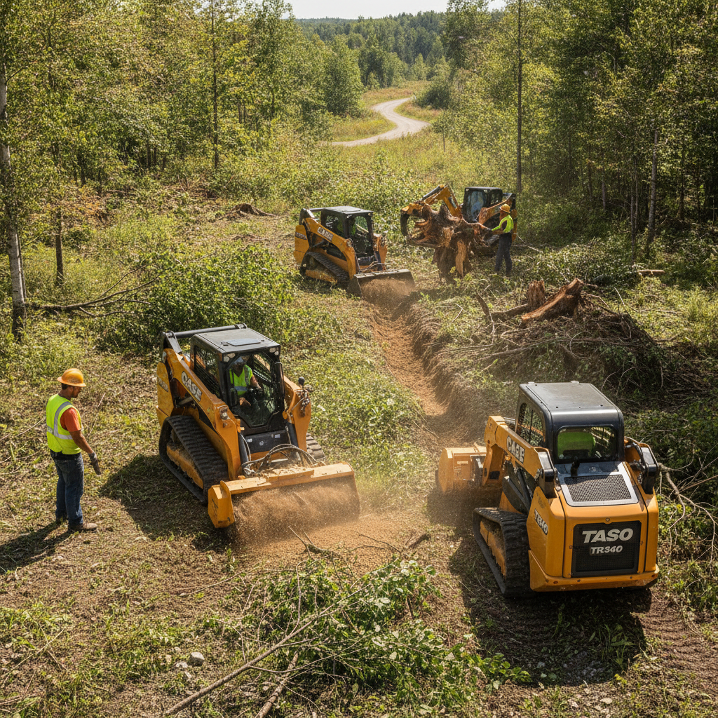 Case TR340 Attachments