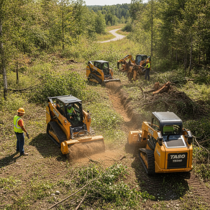 Case TR340 Attachments