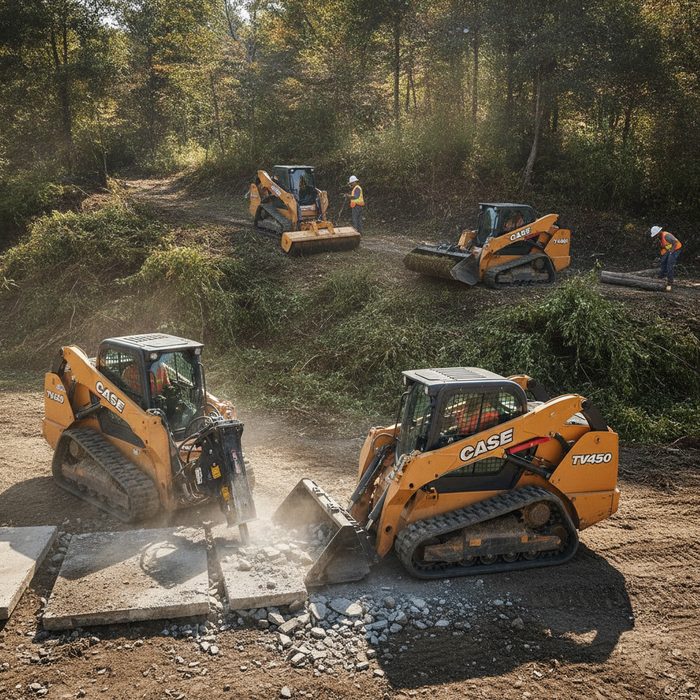 Case TV450 Attachments