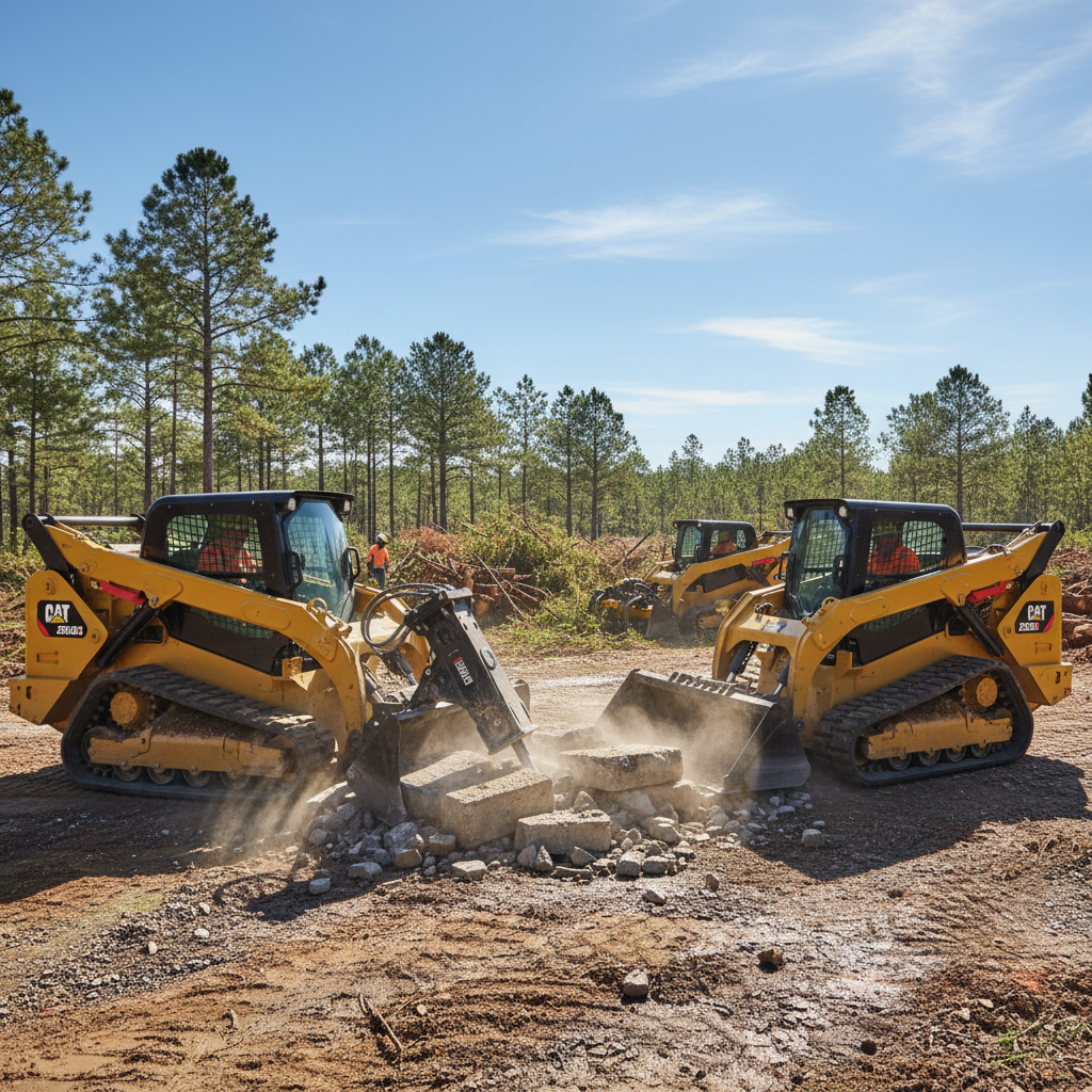 Cat 299D3 XE Attachments