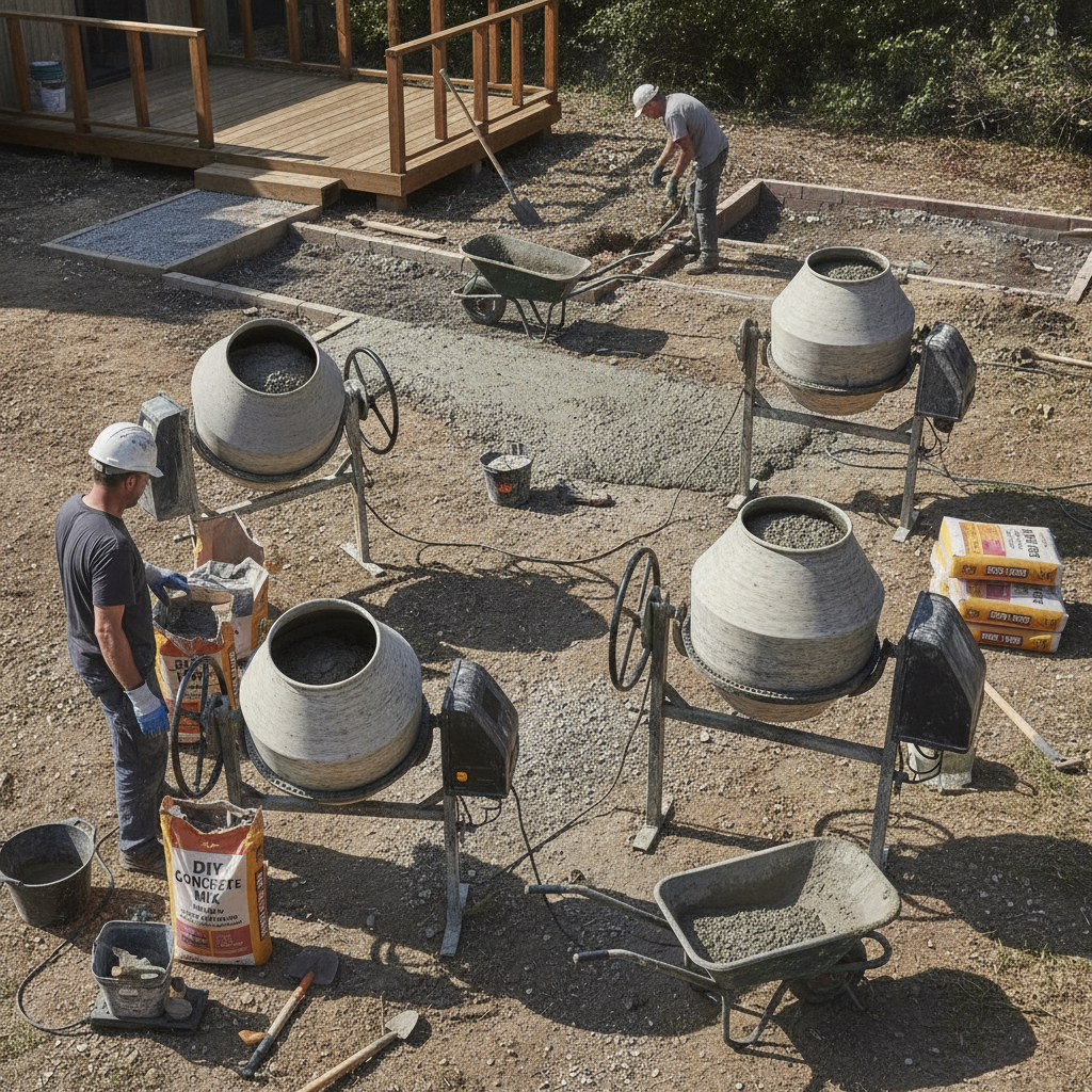 Concrete Mix for DIY Projects: How to Choose the Right Mix for Every Job