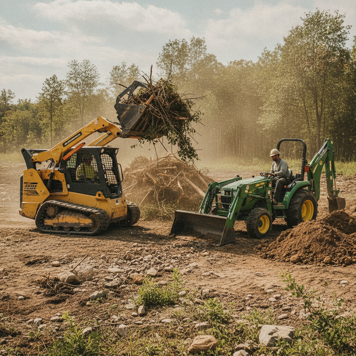 Compact Tractor vs Skid Steer — Which One Do You Need?