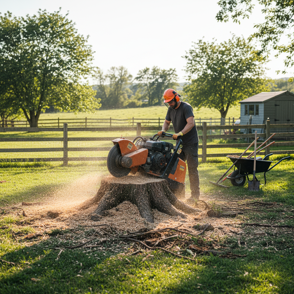 Stump Grinding DIY — The Complete Guide to Removing Stumps Yourself