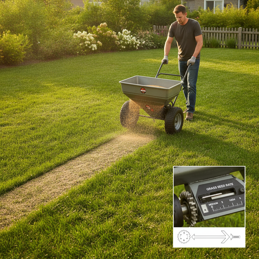 Drop Spreader Settings for Grass Seed: The Complete Calibration Guide