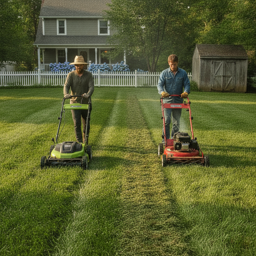 Electric Push Mower vs Gas Push Mower: Which One Cuts Better for Your Yard?