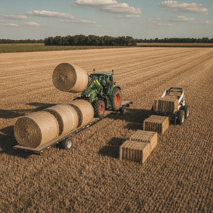 How Many Square Bales Are in a Round Bale? Complete Equivalency Guide