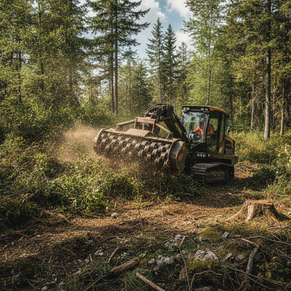 Biggest Forestry Mulcher