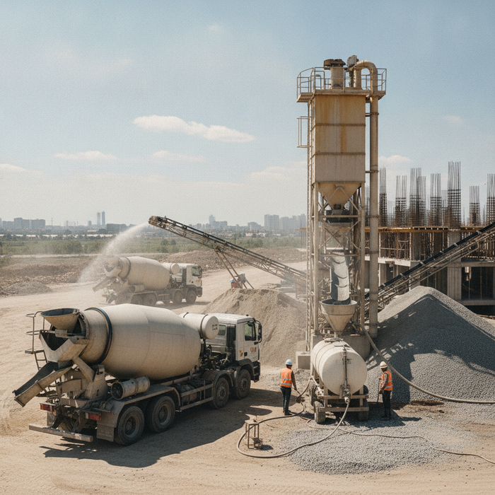 How Is Concrete Produced