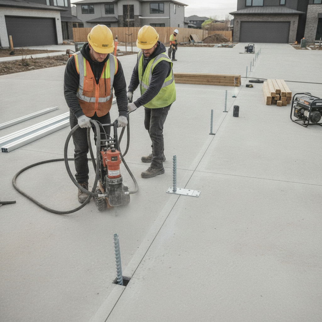 How to Build a Fence on Concrete Without Drilling