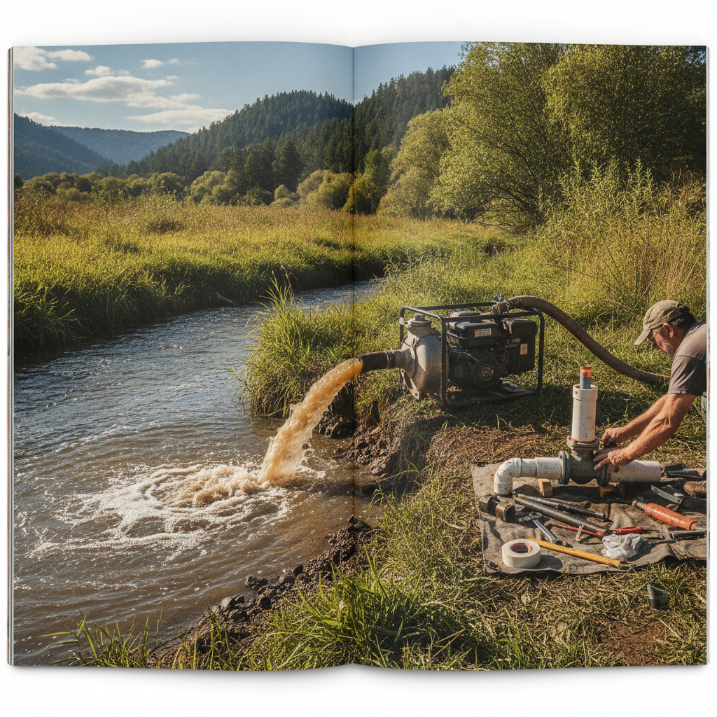 How to Build a Hydraulic Ram Pump