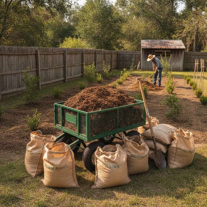 How Many Bags Is a Yard of Mulch