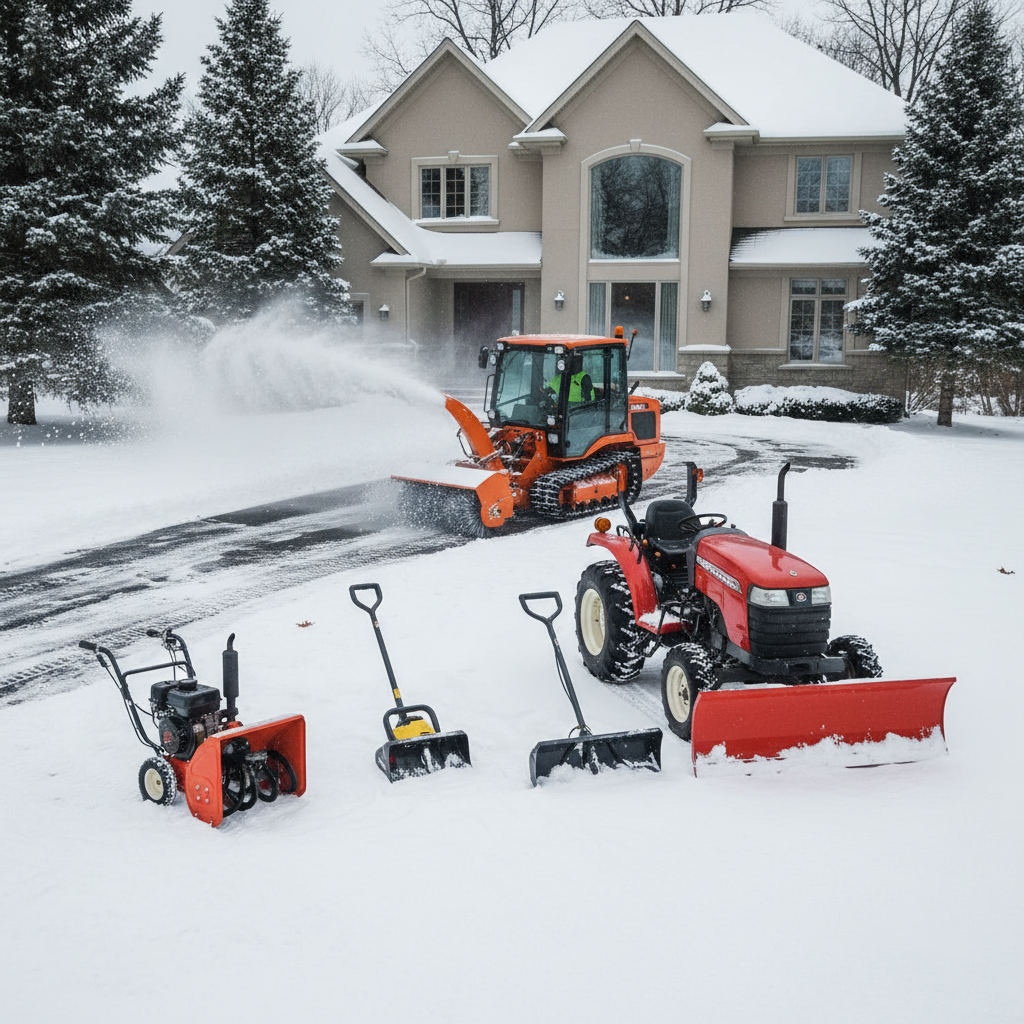 Snow Removal Machine for Home — How to Choose the Right Equipment for Your Property