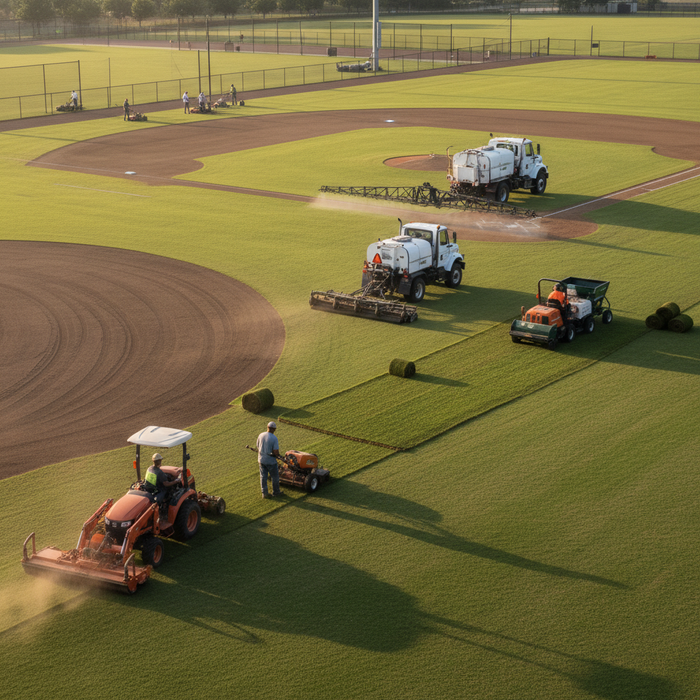 How to Choose Baseball Field Maintenance Vehicles for Every Field Task