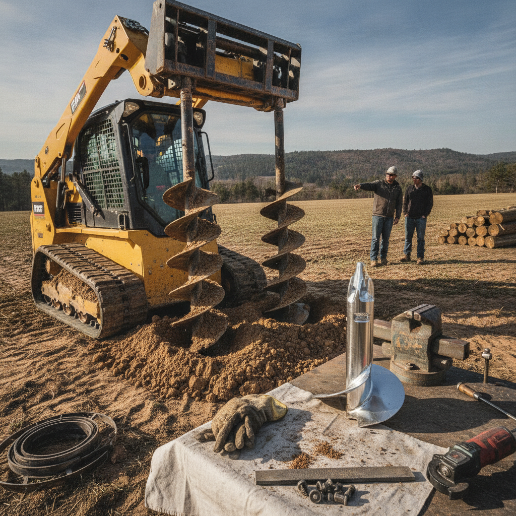 Post Hole Digger Auger Tips: How to Choose, Sharpen, and Replace for Peak Performance