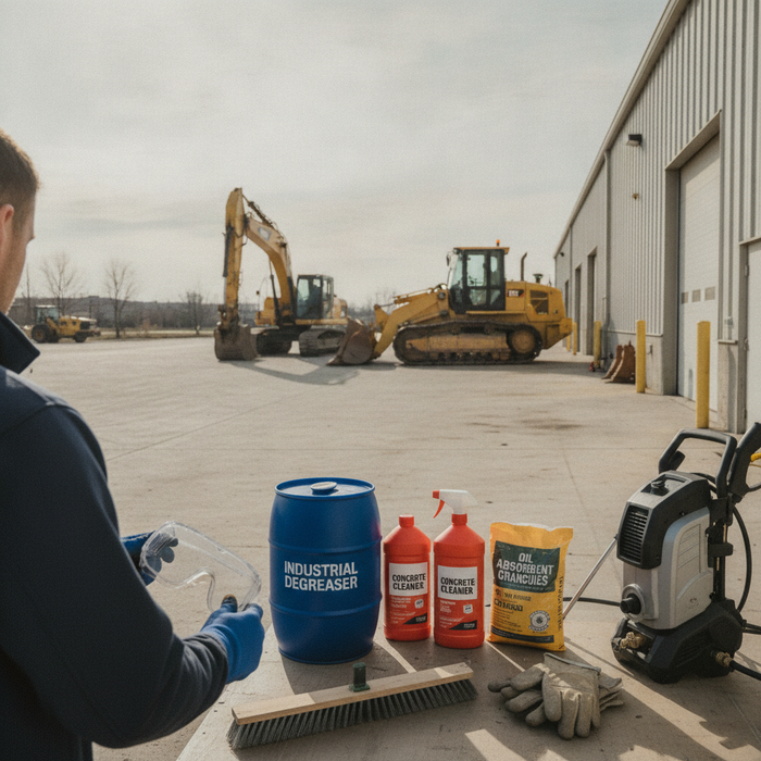 Cleaning Oil Stains From Concrete: A Step-by-Step Task Guide