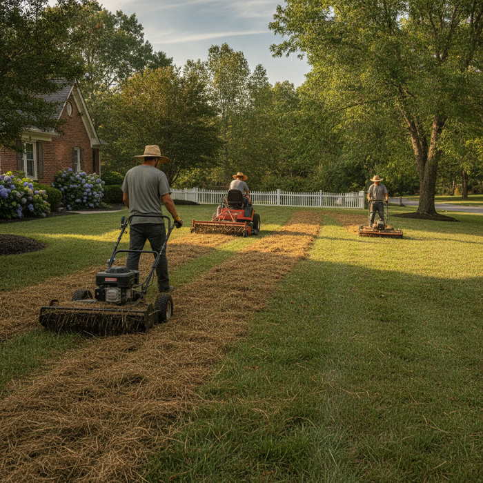 How to Dethatch a Lawn