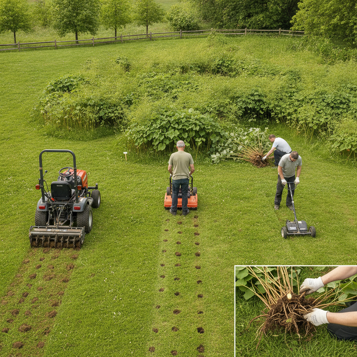 How to Identify and Remove Knotweed in Grass — Step-by-Step Guide