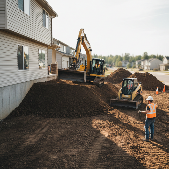 How to Grade Dirt Away From Your House to Protect Your Foundation