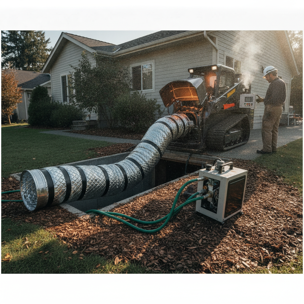 Heating a Crawl Space Without Wasting Energy or Causing Damage