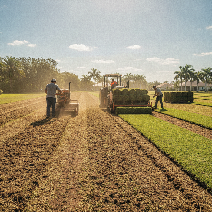 How to Lay Sod in Florida