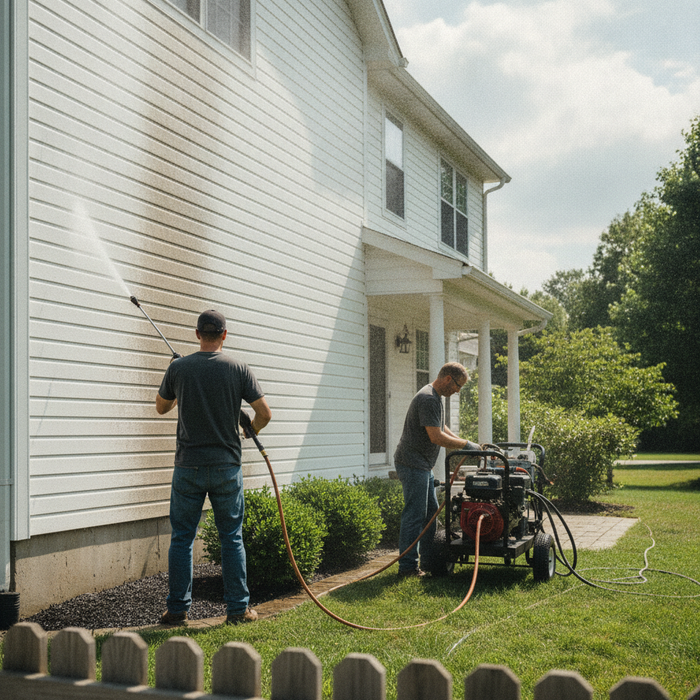 Can You Pressure Wash Vinyl Siding?