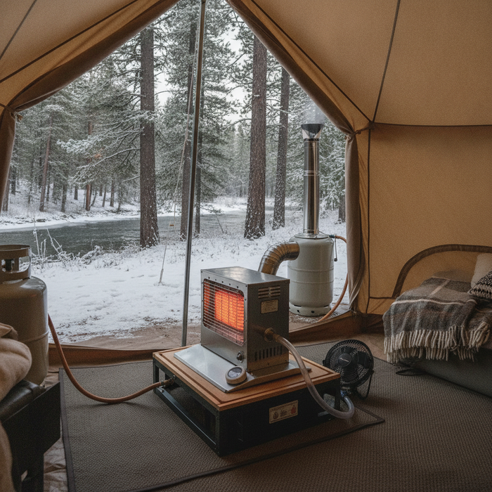 How to Safely Heat a Tent Without Risking Fire or Carbon Monoxide