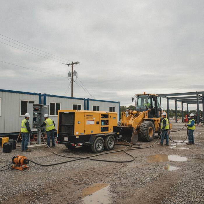 How to Set Up Emergency Electricity When the Grid Goes Down on Your Job Site