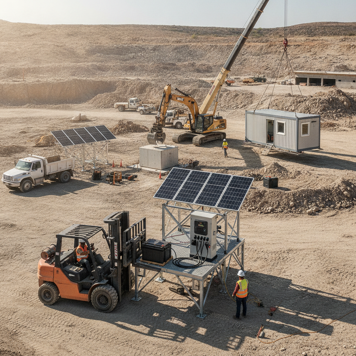 How to Set Up Off Grid Solar Power Kits for Reliable Power on Job Sites