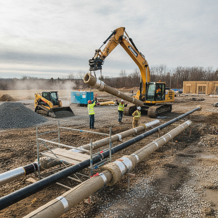 How to Set Up Pipe Freeze Protection for Exposed Water Lines on Your Job Site