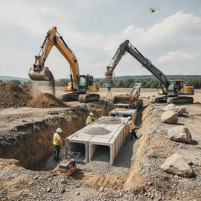 How to Speed Up Drainage Installation Without Cutting Corners