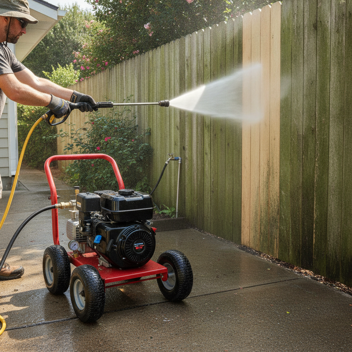 How to Start a Gas Powered Pressure Washer