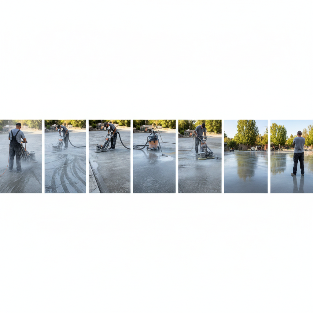 How to Tackle Residential Concrete Floor Polishing From Start to Finish