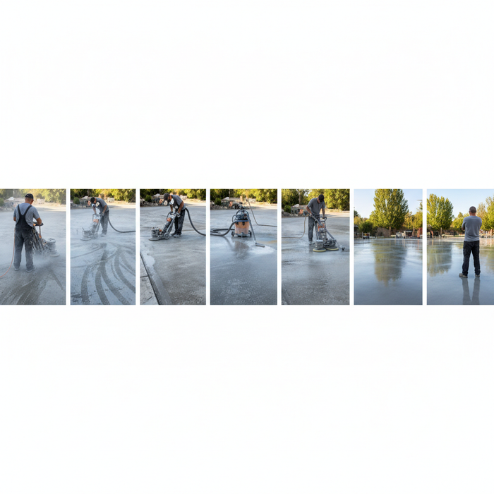 How to Tackle Residential Concrete Floor Polishing From Start to Finish