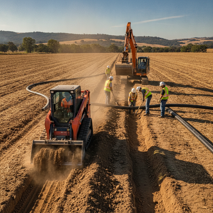 How to Tackle Trench Digging for Irrigation Lines Right the First Time
