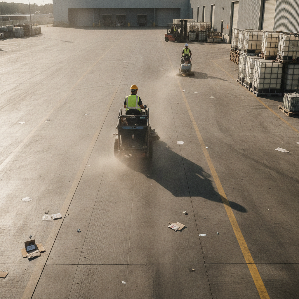 How to Tackle Warehouse Sweeping So Your Facility Stays Safe and Productive