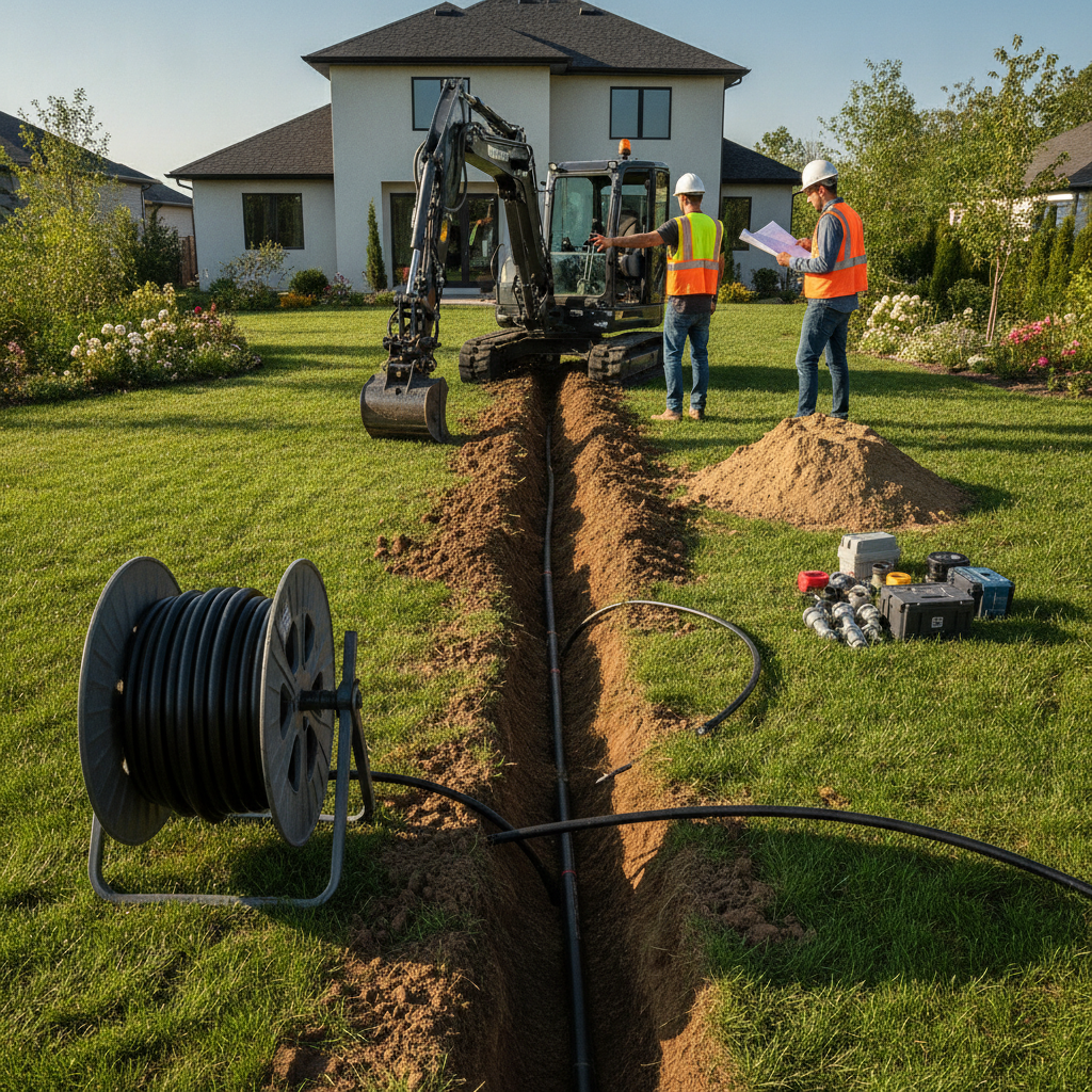 How to Trench Irrigation Lines in Your Yard Without Costly Mistakes