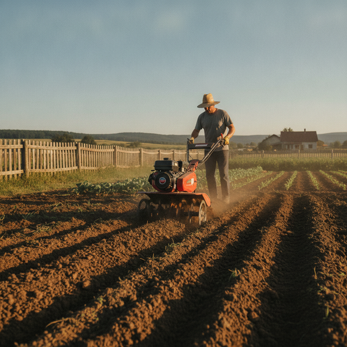 How to Use a Front Tine Tiller